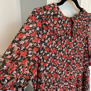 Short sleeve Collar dress